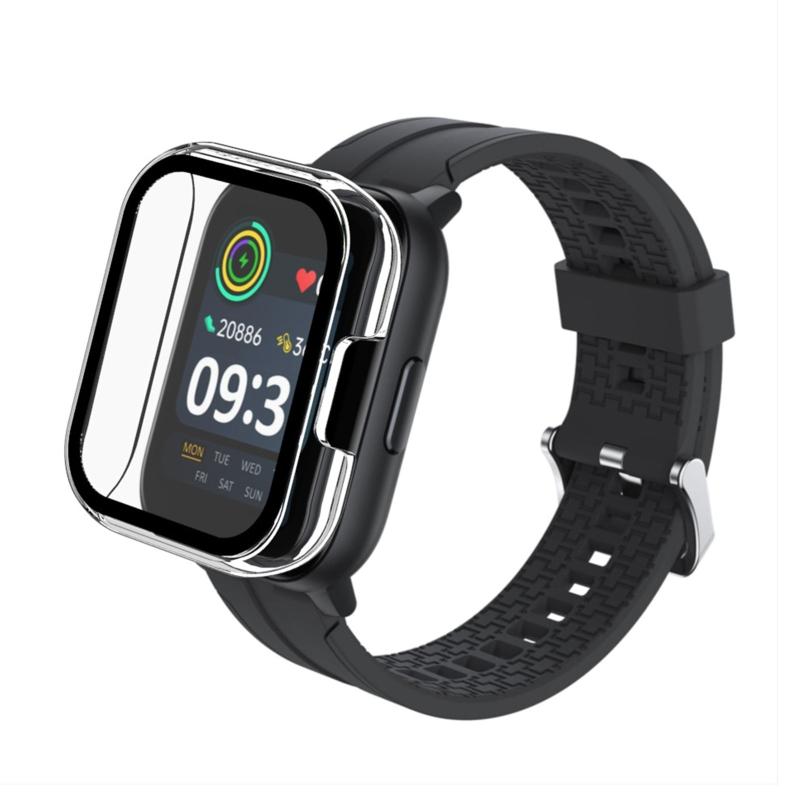 Прочный защитный экран для TechLifeWatch S100 Ударопрочный износостойкий для корпуса для умных часов Защитная крышка
