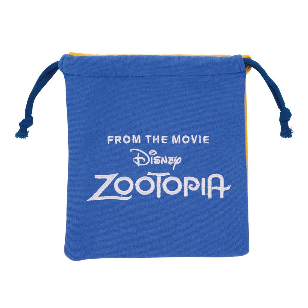 Marushin Drawstring Bag, Zootopia Best Buddies Appliqué Embroidery, 2335072800