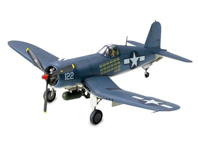 Tamiya 1/48 Серия шедевров авиации №. 70 США. Синий пластиковый модельный набор Vought F4U-1A Corsair 61070