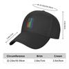 Rainbow American Flag Gay Pride Baseball Cap Sports Unisex Women's Adjustable LGBT Lesbian Dad Hat Summer Hats Snapback Caps