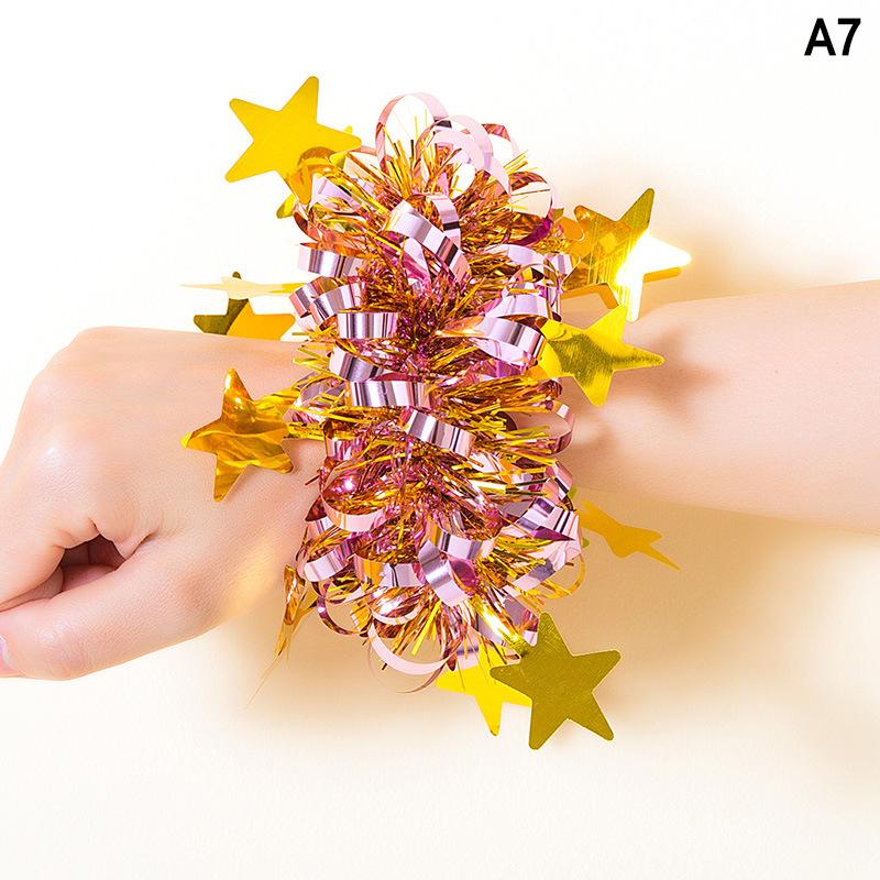 2 шт. Детские Игровые Помпоны Применяются к Спортивным Играм 27 Стилей Практичные Черлидинг Цветочный Шар Спортивные Игры Браслет