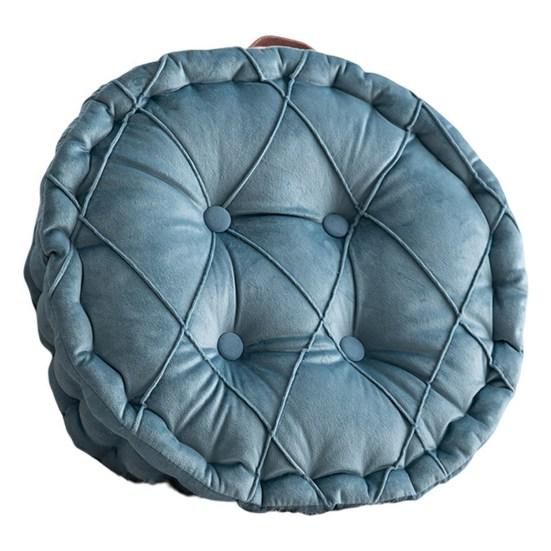 Подушка для дивана с прочной ручкой, супермягкая толстая круглая подушка для балкона, подушка для сидения на полу, товары для дома