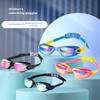 2025 Модные детские очки для плавания и дайвинга с высоким разрешением, водонепроницаемые и противотуманные