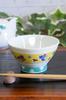 Waza No Kura Kutani Ware Sendan Rice Bowl with Six Gourds (Mubyō) - Stylish Japanese Tableware, Perfect for 60th Birthdays, Gifts