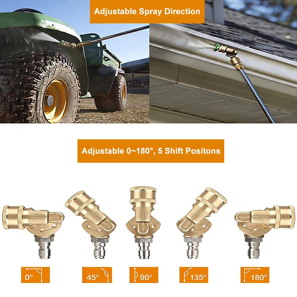 Насадки для мойки высокого давления, металлические насадки для распыления воды, насадки для распыления воды, насадки для быстрой струи, вращающаяся турбонасадка для мойки высокого давления Karcher K