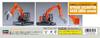 Hasegawa 1/35 Scale Hitachi Construction Machinery Hydraulic Excavator ZAXIS 135US Crusher Model Plastic Model 66103