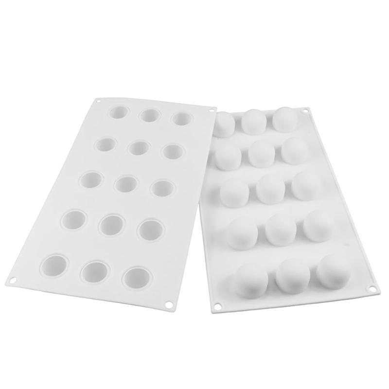 1 шт. белая силиконовая форма для мусса, форма для французского десерта, торта, сердце и круглая форма для выпечки кексов, мусс