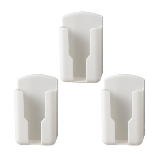 1/2/3 шт. Кронштейн для пульта дистанционного управления Высокая прочность Легко установить Настенный Бокс для хранения пульта дистанционного управления кондиционером