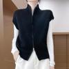 Women's Cashmere Cardigan Qinghe Cashmere 30% Cashmere 70% Wool Autumn and Winter Cashmere Cardigan Soft and Warm
