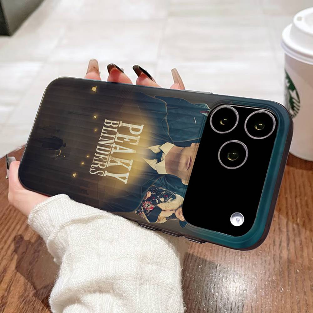 Чехол для телефона из фильма «Острые козырьки» (P-Peaky-S B-Blinders) для iPhone 17 16 15 11 12 13 14 Pro Max, мягкий гофрированный силиконовый чехол