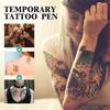 Temporary Tattoo Pen With Tattoo Stencils Body Marker Skin Friendly 10 Colors For Body Art Painting Drawing Pen