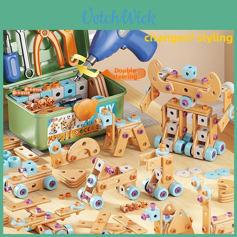 Construction Toys For Kids With Realistic Repair Tools And Assembly For Creative Play