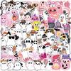100 Cartoon Halloween Ghost Doodle Stickers DIY Decorative Guitar Notebook Suitcase DIY Waterproof