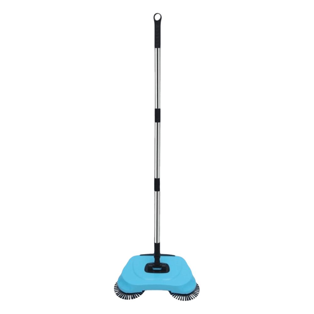 Adjustable Handle Hand Push Sweeper Stainless Steel Handle Carpet Sweeper Loose Debris