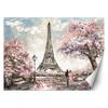 Wallpaper Paris Eiffel Tower Like Painted