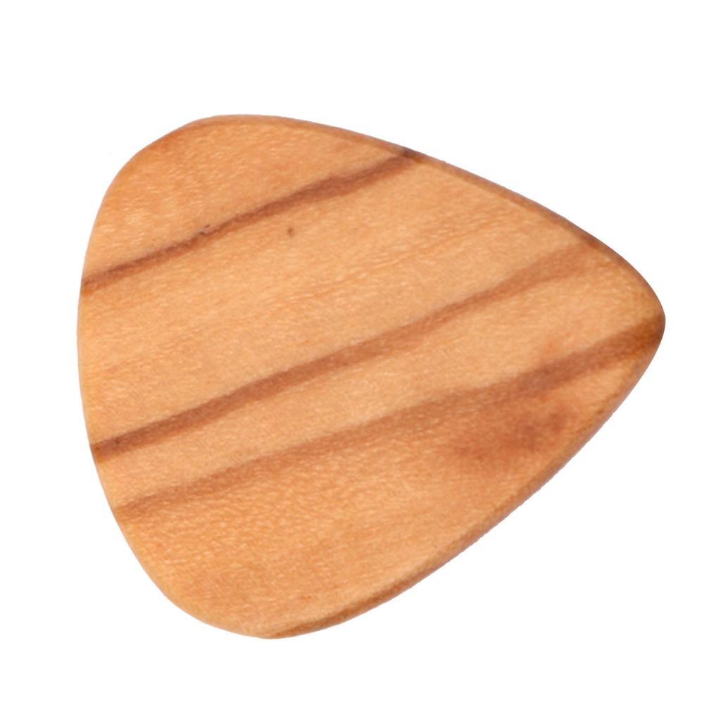 Гитарный медиатор из оливкового дерева, удобный и удобный медиатор для акустической гитары для укулеле и баса