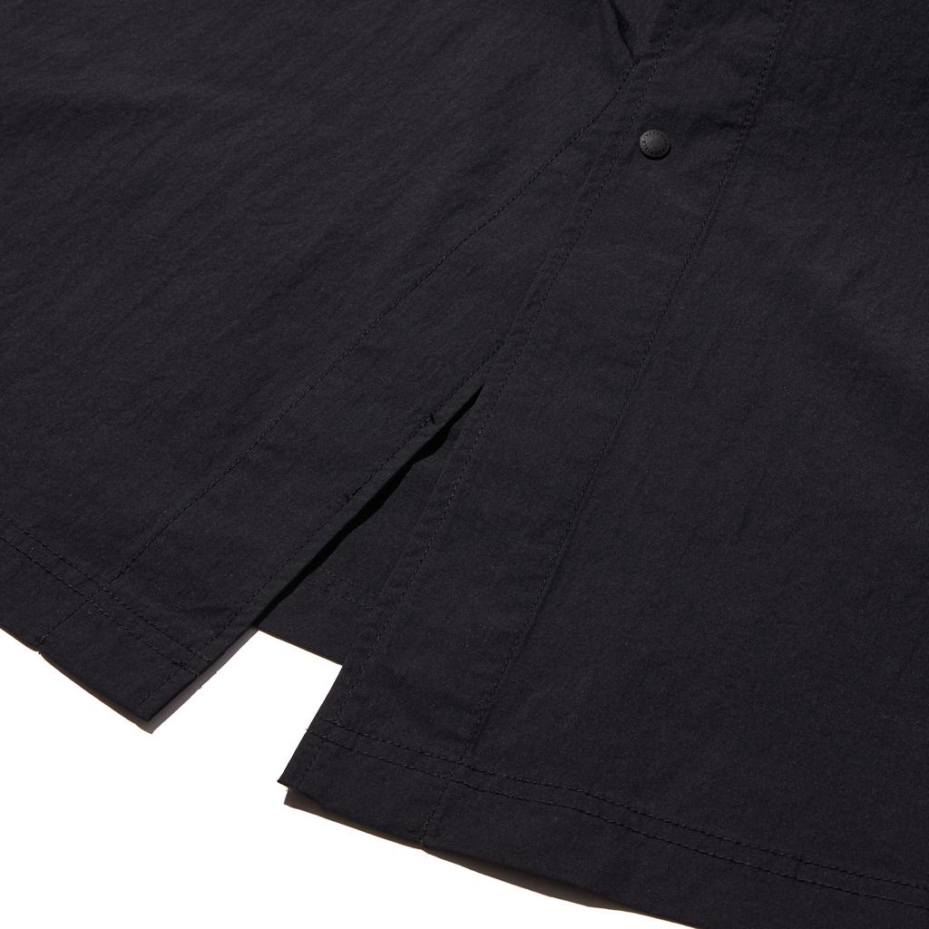 PENFIELD Cn Платье-рубашка с открытым воротником, половина рукава, Черный_Fr2Ws51F