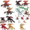 Lifelike Dinosaur Model Toys Crafted From High-quality Pvc Material Featuring Stunning Fire Rock And Ice Snow Designs For Kids