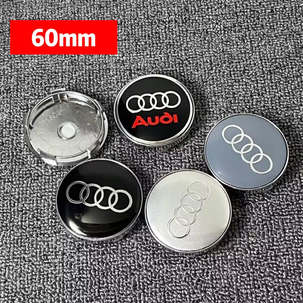 4PCS 60mm modified wheel hub cover tire center logo For 4HGFC A1 A2 A3 8V 8P 8L A4 B5 B6 B7 B8 A5 A6 C5 C6 C7 A7 A8 Q2 Q3 Q5 Q7
