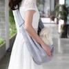 Sling Cat Crossbody Bag Breathable Dog Carrier Pouch Durable Pet Shoulder Bag  For Travel