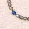 [KOAI] Labradorite Kyanite Wish Fulfillment Lucky Healing Power Stone Bracelet Prayer Bracelet for Women