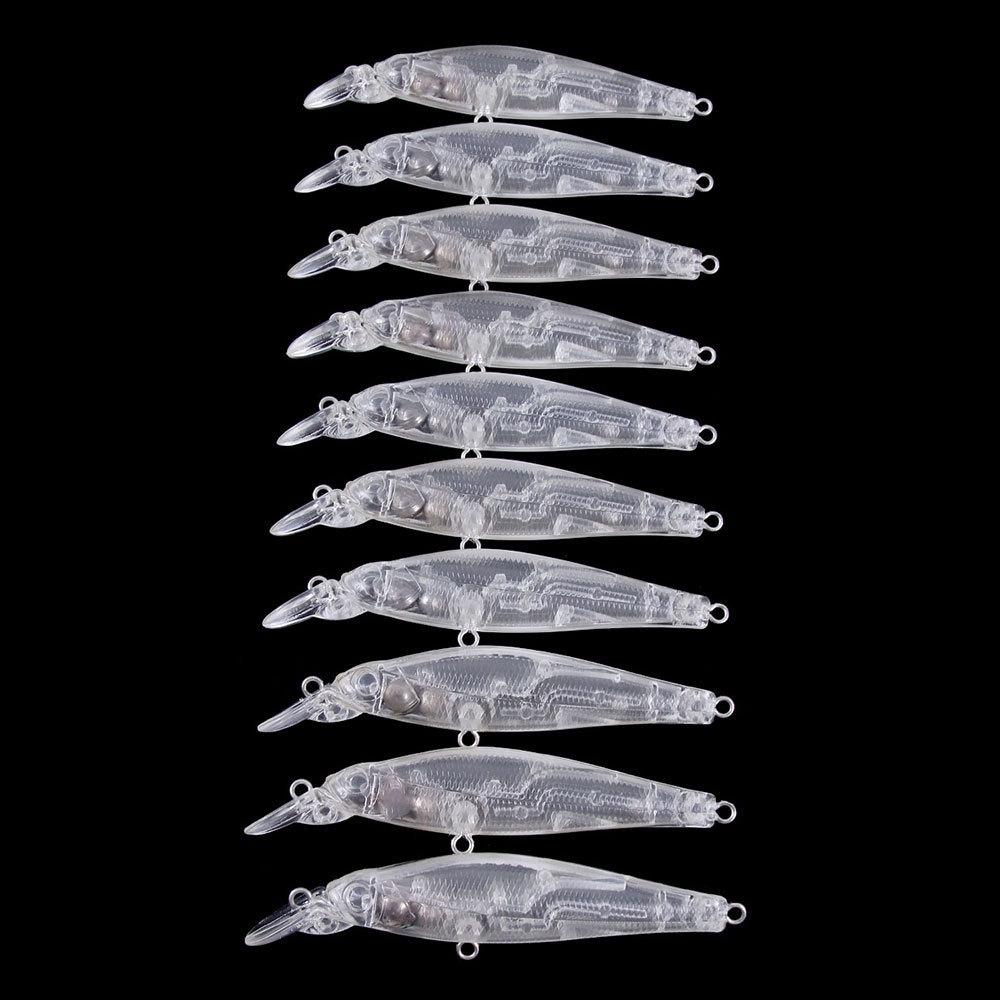 90Pcs Body Wobbler Pike Zander Perch Do It Yourself Painting Set Xxxl