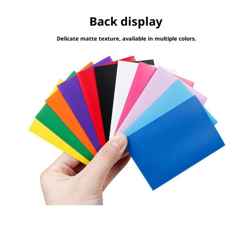 100 шт. Премиальные матовые протекторы для карт, совместимые с MTG, Pokemon, коллекционными карточками и спортивными картами стандартного размера для настольных игр