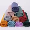 Ethnic Pearl Chiffon Hijab Scarf - Single Color, Long Style for Middle East & Africa