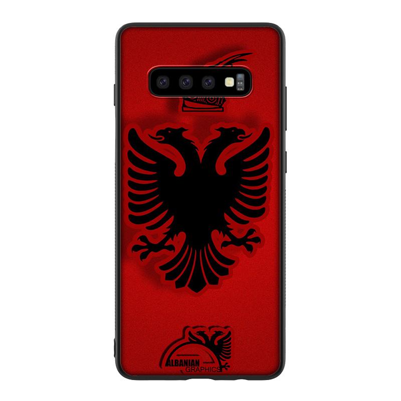 GX16 Албания албанский флаг силиконовый мягкий чехол для Samsung S6 S7 Edge S8 S9 S10 S10E S20 Fe S21 S21s S30 Ultra Plus Lite