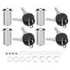 4 Set Cam Lock Zinc Alloy File Cabinet Mailbox Drawer Slidding Door Safety Locks with