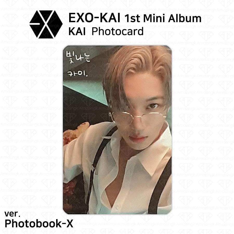 Кай из первого мини-альбома EXO Официальная фотокарточка Кая Фотокарточка K-POP KPOP