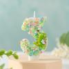 Digital Birthday Candle Cake Party Decoration First Birthday Creative Dinosaur Decoration
