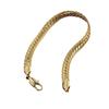 European and American Fashion Silver Jewelry Plated with 18K Gold Jewelry 5MM Car Lace Side Necklace 40-60cm