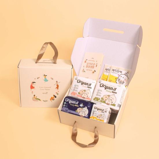 Yejimiin Organic Cotton Cover Sanitary Napkin Menarche Gift Set (+ Menarche Guidebook Free)