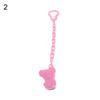 Anti-lost Baby Pacifier Clip Chain Cartoon Animal Infant Dummy Nipple Holder for Toddler Kids