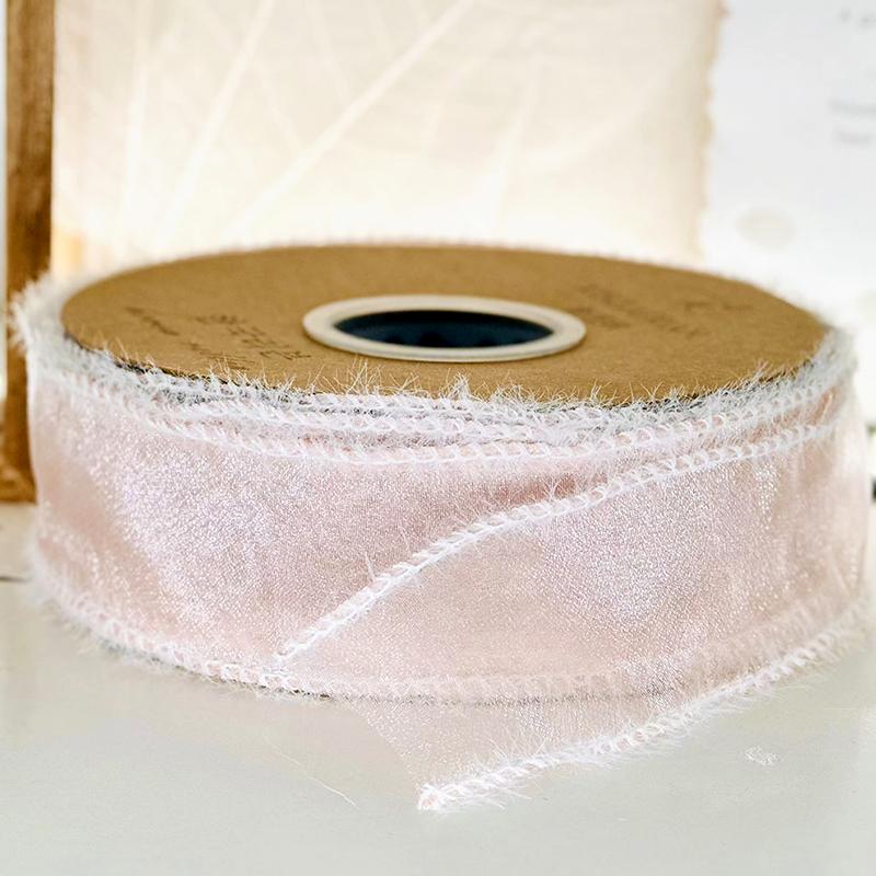 1 рулон градиентной ленты для вечеринок, пряжа «рыбий хвост», 10 ярдов, подарочная упаковка, аксессуары для волос своими руками, материал для шпилек, ширина 25 мм