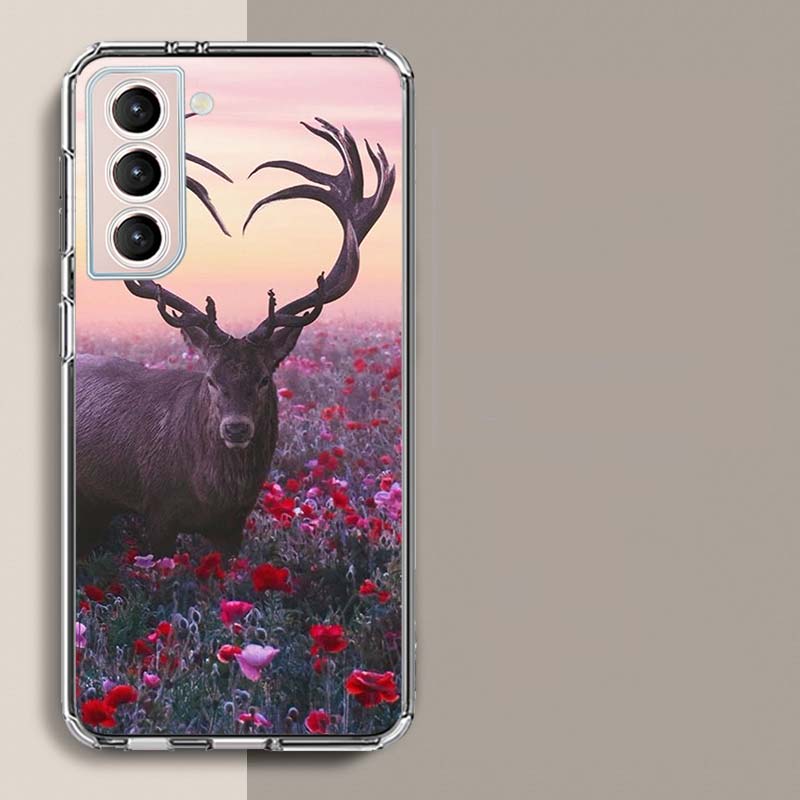 Камуфляжный чехол для телефона для охоты на оленей для Galaxy A14 A24 A34 A54 Samsung A02S A12 A22 A32 A42 A52 A72 A13 A33 A53 5G A03 A03S A23 A73 A20