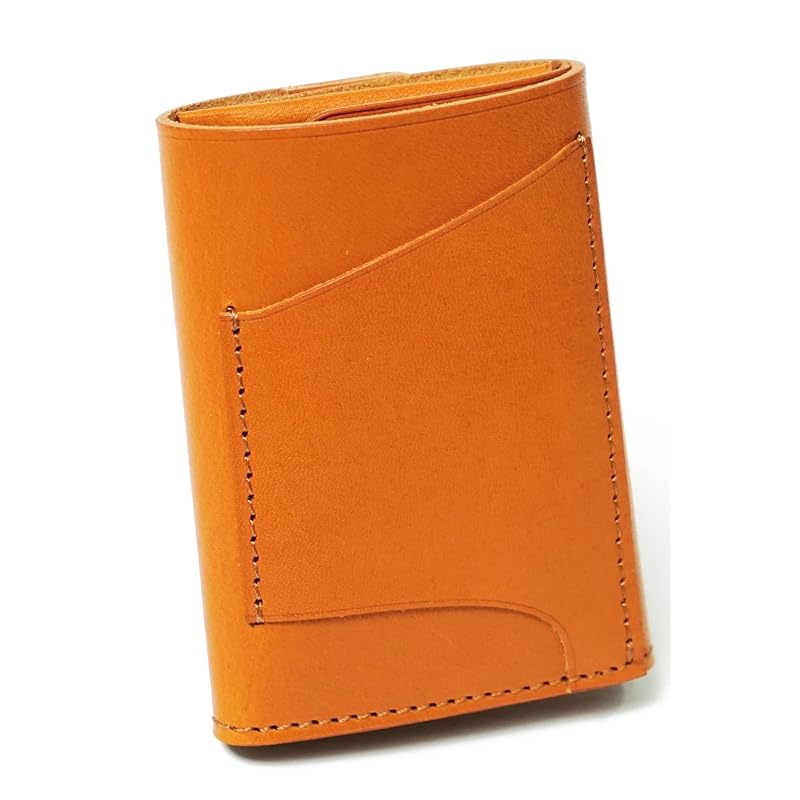 Yamabuki Tochigi Leather Trifold Wallet Men's Ladies Trifold Wallet Folding Wallet Short Wallet Mini Wallet Compact Genuine Leather Leather Thin Large