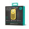 Portable speaker with flashlight, magnet, clip, Bluetooth IP67 - yellow