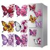 6Pcs Acrylic Animal Diamond Art Fridge Magnet Diamond Painting Refrigerator Magnet DIY Fridge Stickers for DIY Crafts Party Gift