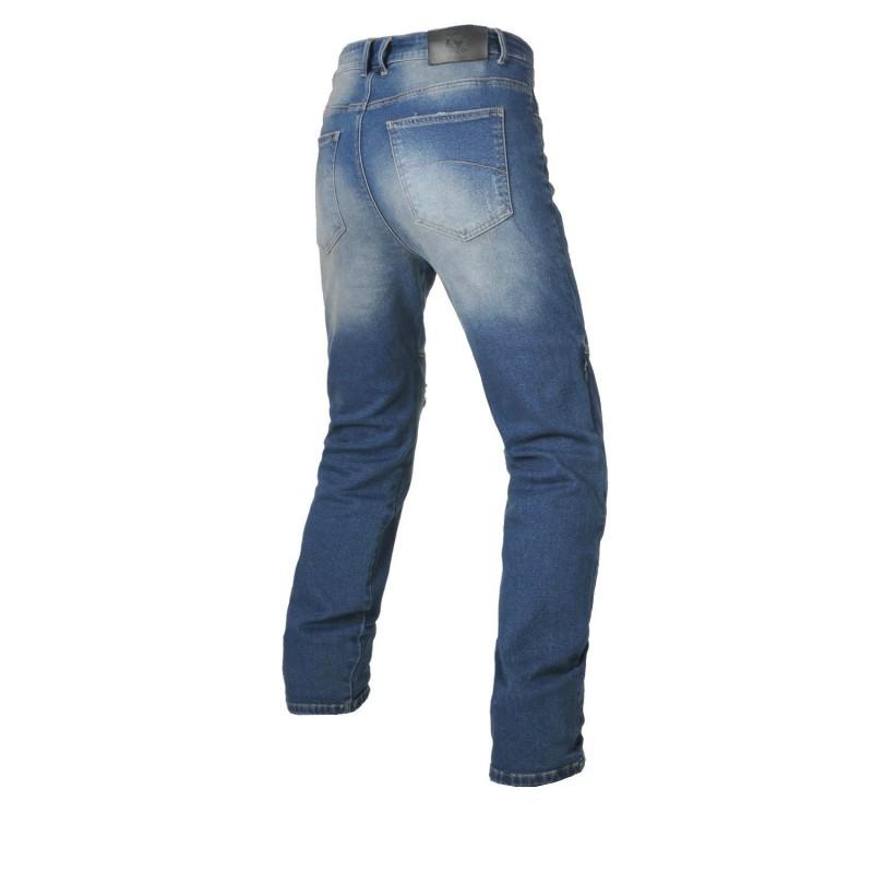 Womens Motorcycle Riding Pants Denim Style Straight Cut Breathable Cotton Jeans Cycling