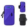 Running Phone Holder Waterproof Wrist Wallet Sport Arm Bag Universal Arm Pouch Large Capacity Zipper Cycling Arm Case