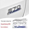 Декоративная наклейка на заднюю часть Honda URV Turbo AWD