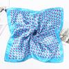 Korean Version Of Flight Attendant Silk Scarf Small Square Scarf Fashion Versatile Bag Accessories Professional Scarf Thin Gift Scarf 60 Size