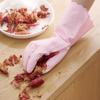 Chahua PVC Household Kitchen Cleaning Rubber Gloves (3 Pairs, Large)