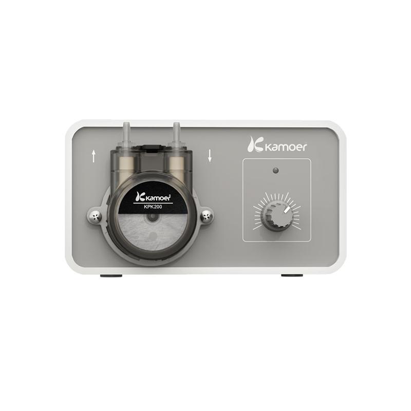 Kamoer M1-KPK200 Peristaltic Pump 25-150ml/min Adjustable Flow Dosing Pump 12V DC Motor for Laboratory(3.2x6.4 tubing)