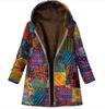 Women's Winter Oversized Fluffy Retro Hooded Coat