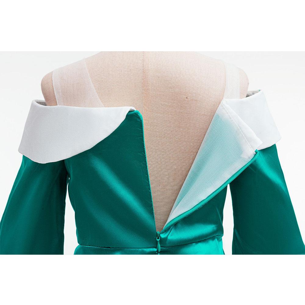 Super Movie Rosalina Cosplay Costume Girls Princess Ball Gown Dress Kids Crown Accessories Full Set Halloween Carnival Outfit
