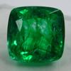 9 Ct Natural CERTIFIED Emerald Square Cushion Cut Green Colombian Loose Gemstone A-5893