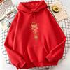 Vintage Butterfly with Moon Graphic Print Hoody Spring Autumn Winter Long Sleeve with Pocket Casual Hoody Loose Women Sweatshirt
